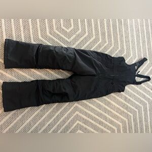 Lands' End Black Kids' Snow Bib